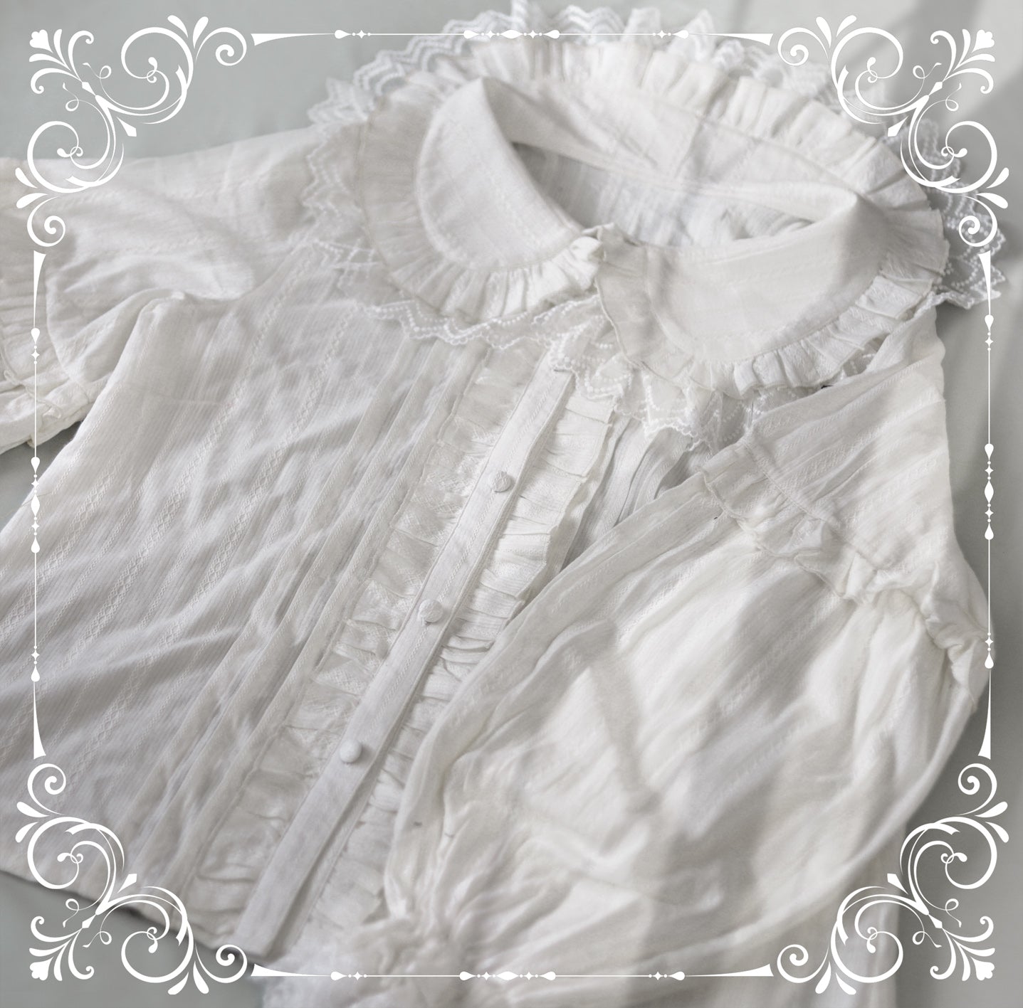 Blouse ♥pre-order 2 weeks♥Cream Sweetheart♥ Sweet Lolita