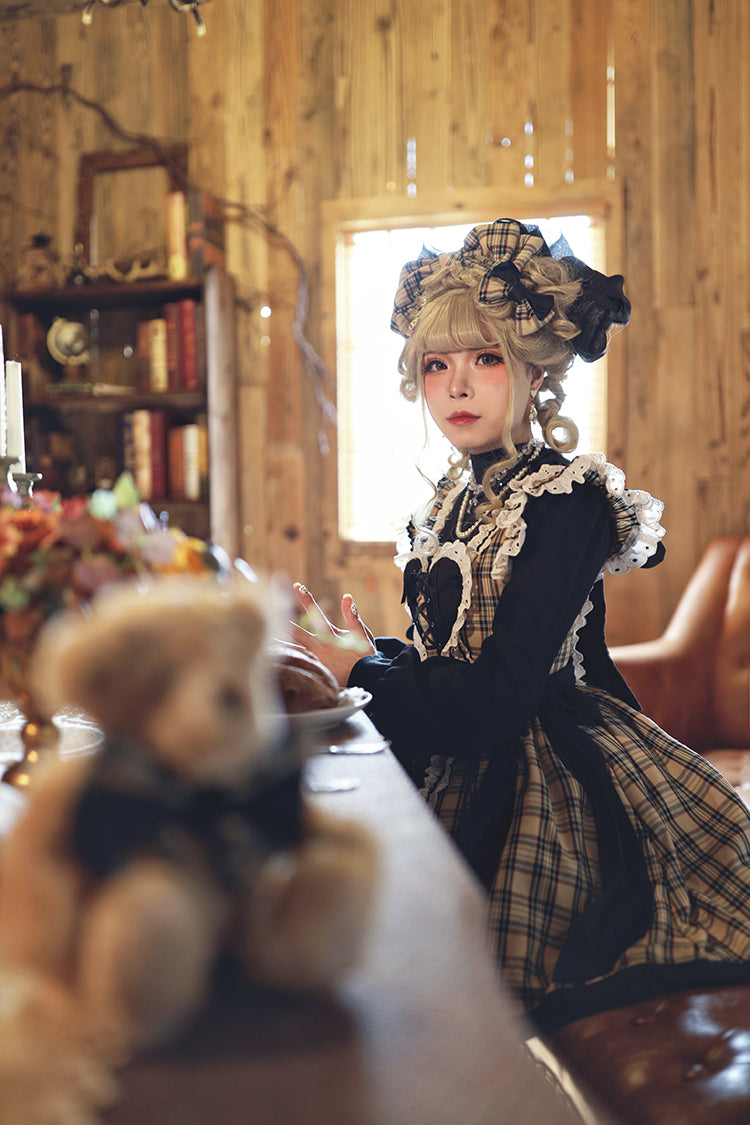 JSK ♥Ready to Ship♥ Anti gravity Bear Program ♥Gothic Lolita Dress
