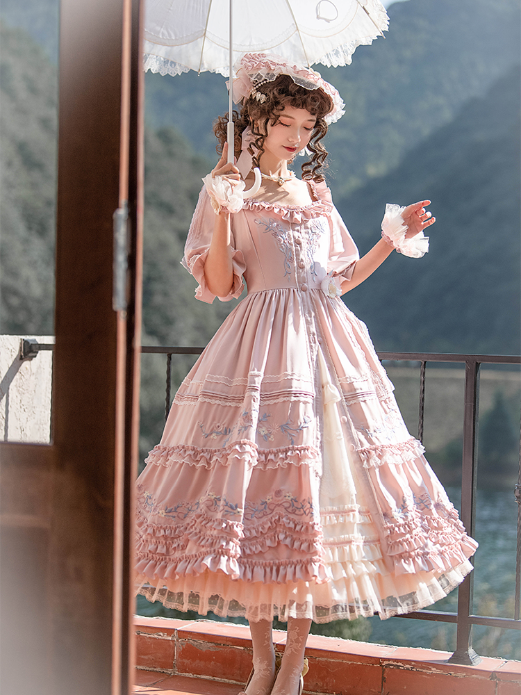 OP Set ♥Ready to Ship♥Former Days Souvenirs♥Hime Lolita Dress