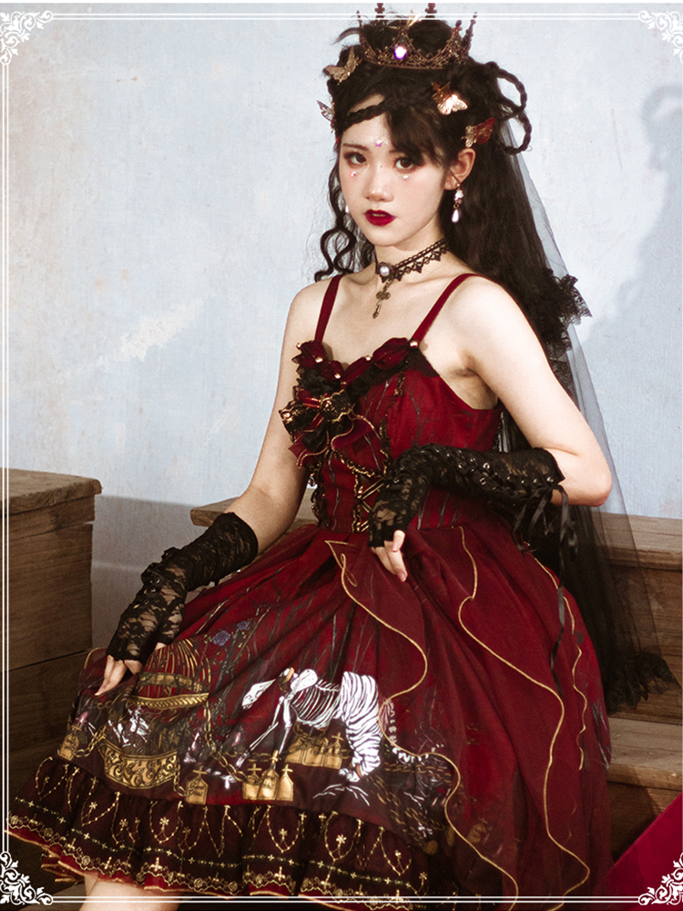 JSK♥Pre-order 3weeks♥Decaying Forest ♥Lolita Dress