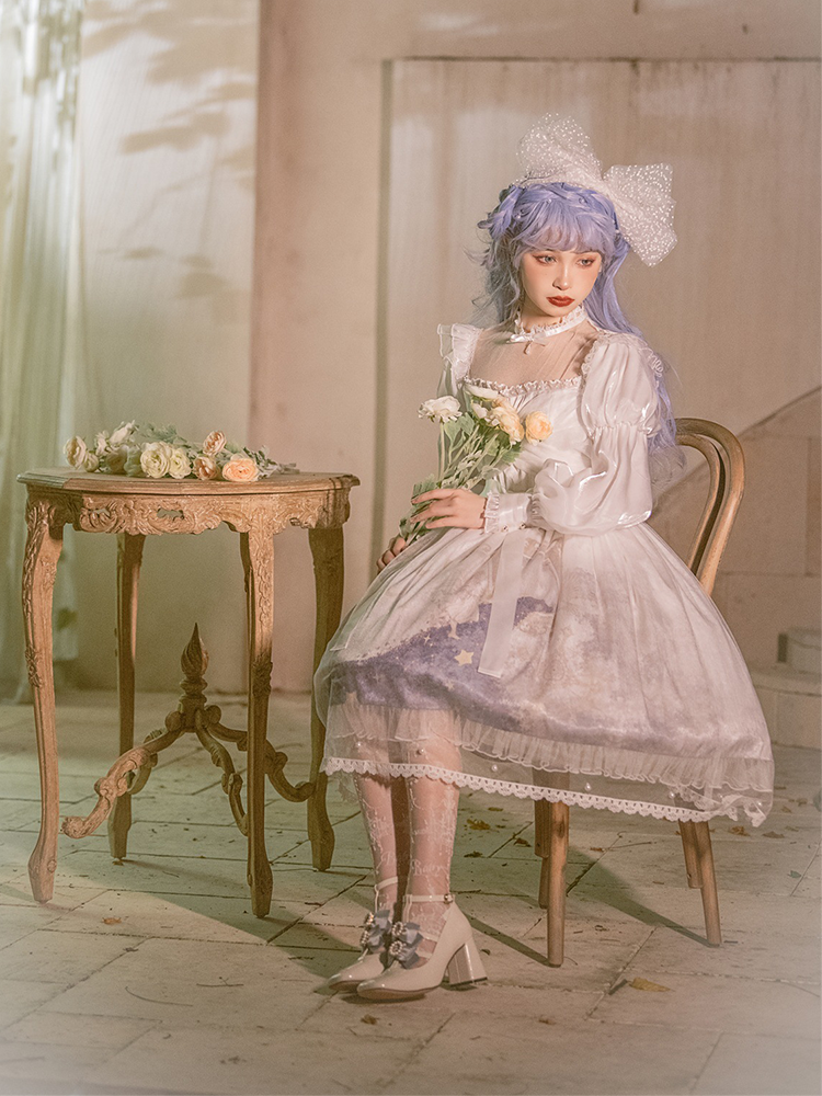 OP ♥Ready to Ship♥Pick the Stars♥Sweet Lolita Dress