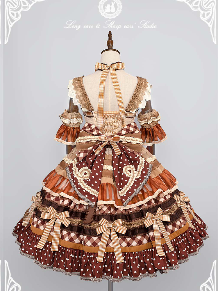 JSK Full Set ♥Pre-order♥Chocolate Cake ♥Sweet Lolita Dress