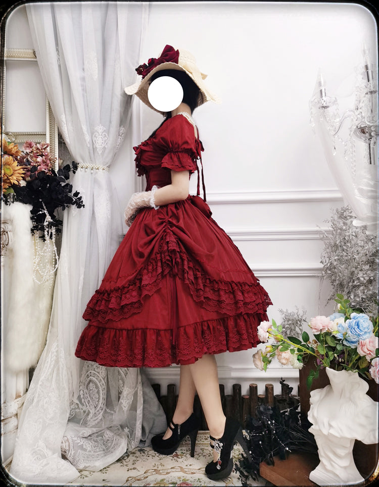 OP Dress♥Ready to Ship♥ Kiss of Nyx♥ Sweet Lolita Dress