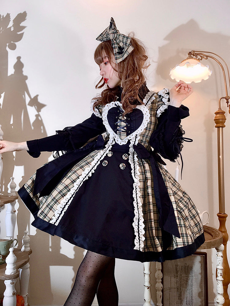 JSK ♥Ready to Ship♥ Anti gravity Bear Program ♥Gothic Lolita Dress