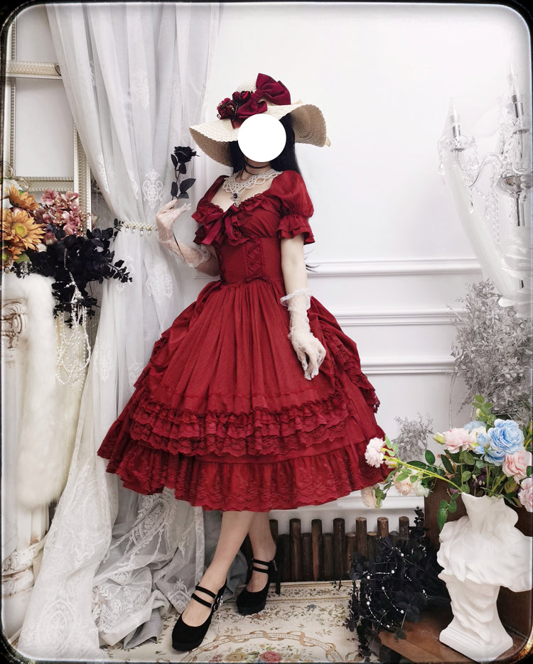 OP Dress♥Ready to Ship♥ Kiss of Nyx♥ Sweet Lolita Dress