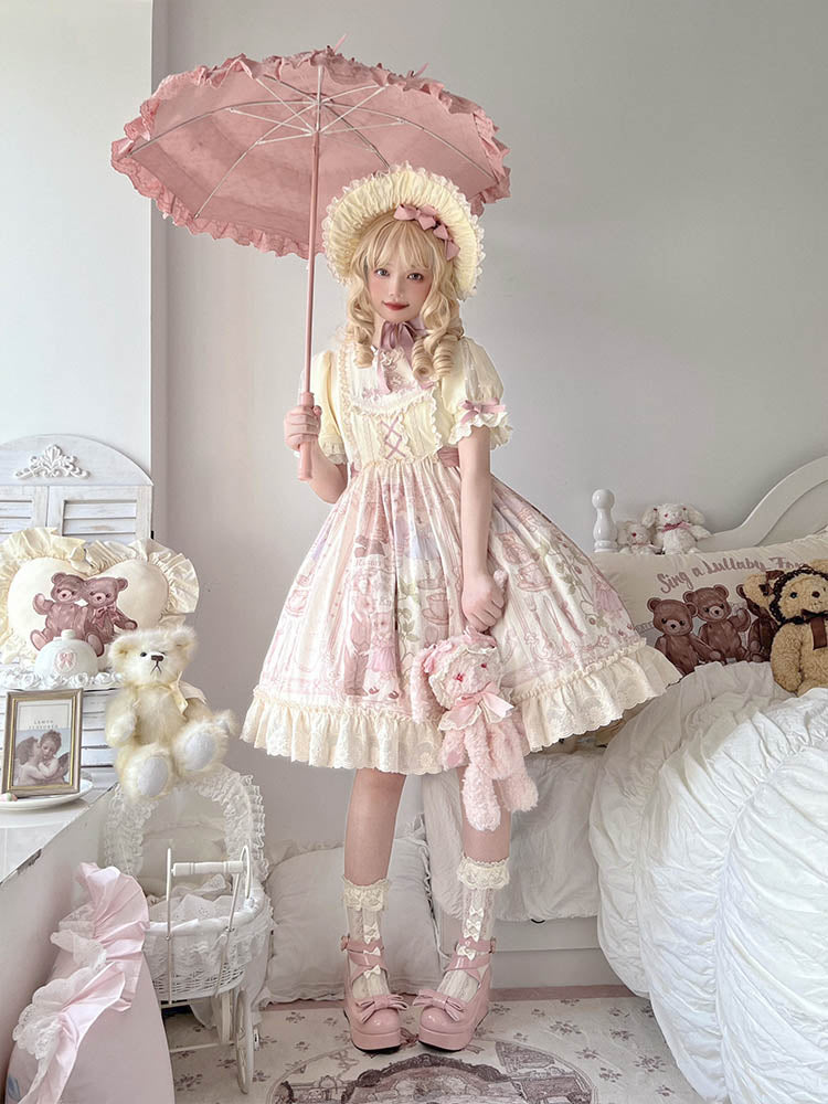 OP DressReady to ShipRabbit KingdomSweet Lolita Dress nbsama OP DressReady to ShipRabbit KingdomSweet Lolita Dress nbsama