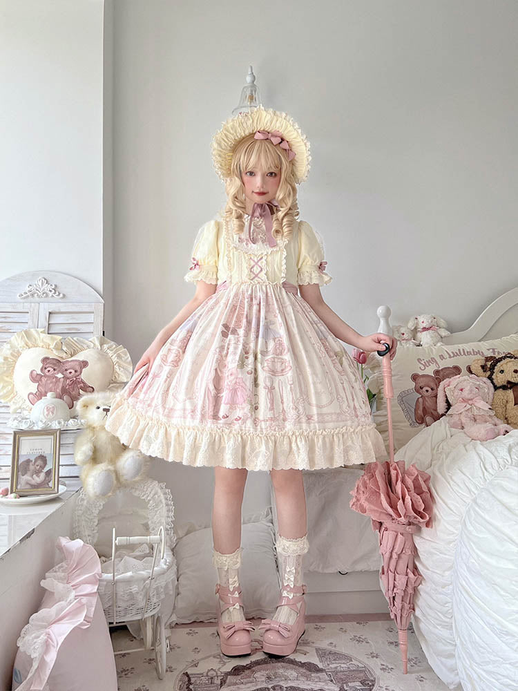 OP Dress♥Ready to Ship♥Rabbit Kingdom♥Sweet Lolita Dress