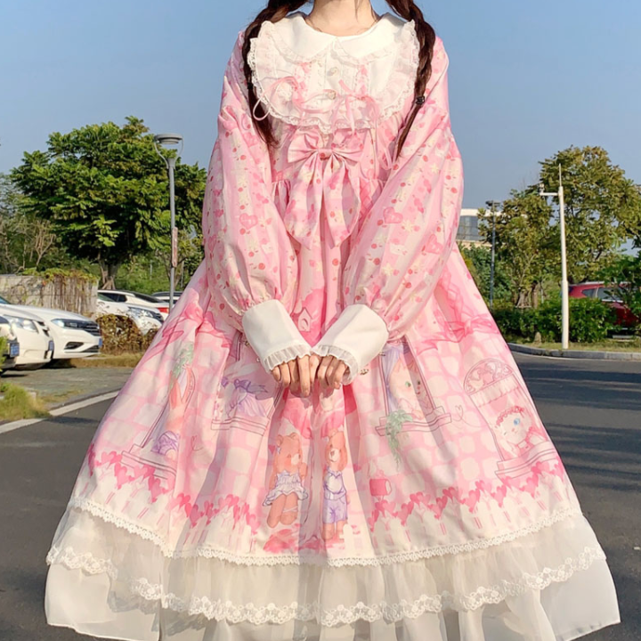 OP Dress♥Ready to Ship♥ Sweet Lolita Dress Long Sleeve