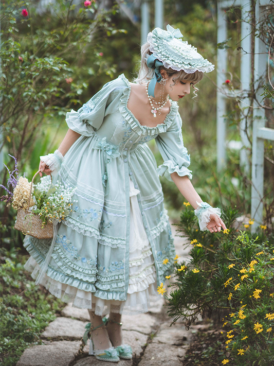 OP Set ♥Ready to Ship♥Former Days Souvenirs♥Hime Lolita Dress