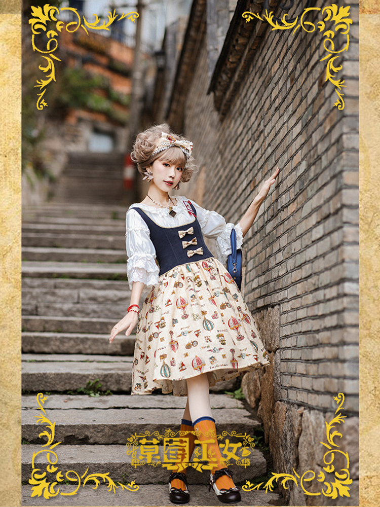 JSK♥Ready to Ship 1 Month♥Mechanical Balloon♥Princess Lolita Dress