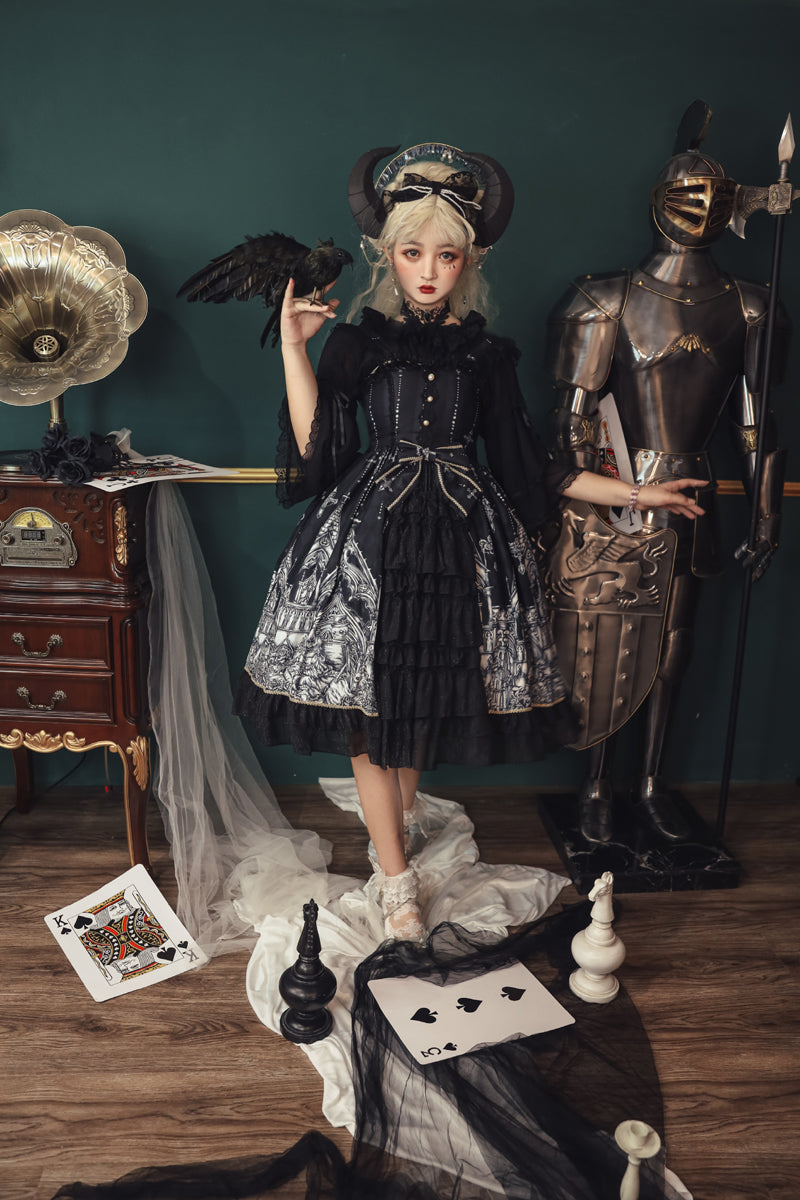 JSK Dress♥Ready to Ship♥Gothic Lolita Dress