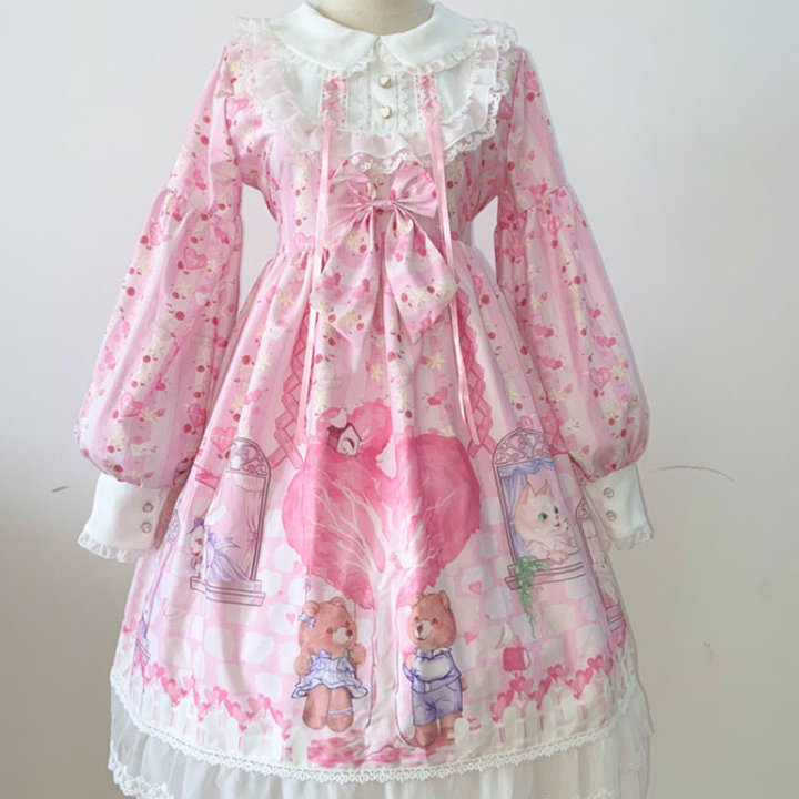 OP Dress♥Ready to Ship♥ Sweet Lolita Dress Long Sleeve