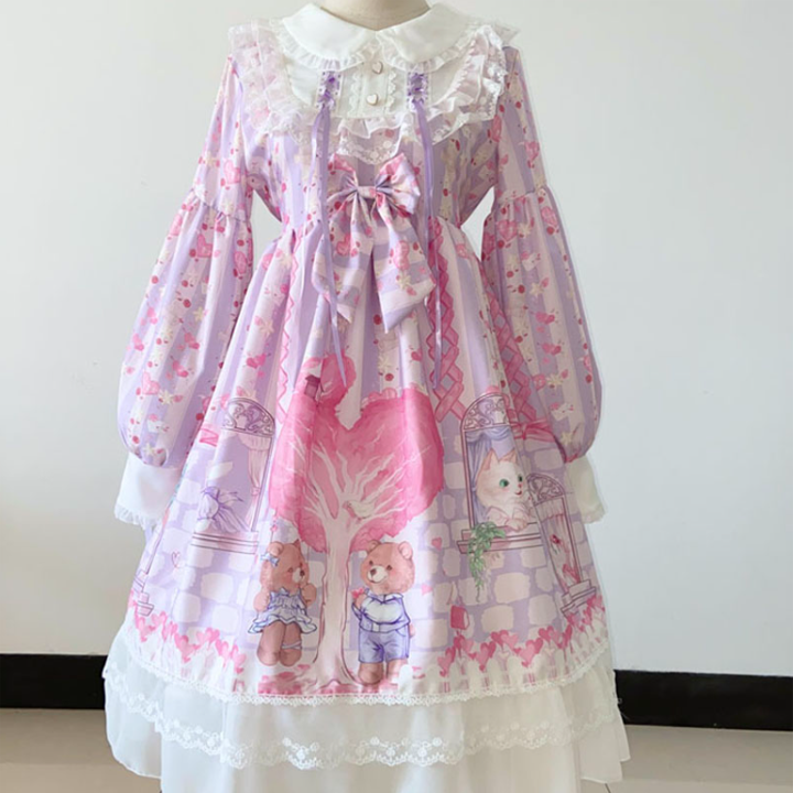 OP Dress♥Ready to Ship♥ Sweet Lolita Dress Long Sleeve