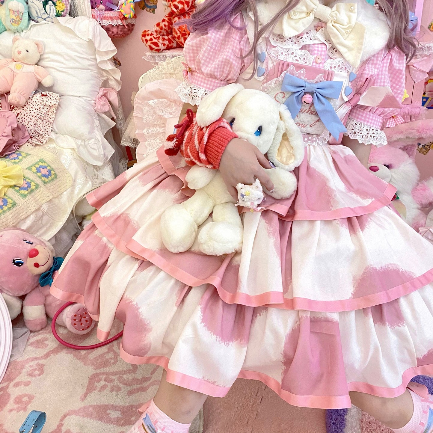JSK Dress♥Pre-order 3 weeks♥ Strawberry Cow♥Sweet Lolita Dress
