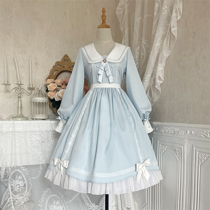 OP Dress♥Ready to Ship♥ Pink Sweet Elegant Lolita Dress Long Sleeve