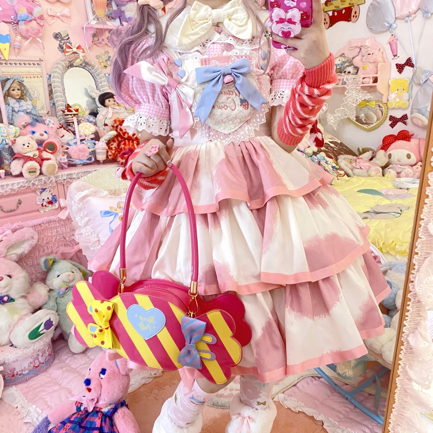 JSK Dress♥Pre-order 3 weeks♥ Strawberry Cow♥Sweet Lolita Dress