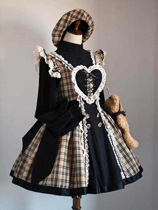 JSK ♥Ready to Ship♥ Anti gravity Bear Program ♥Gothic Lolita Dress