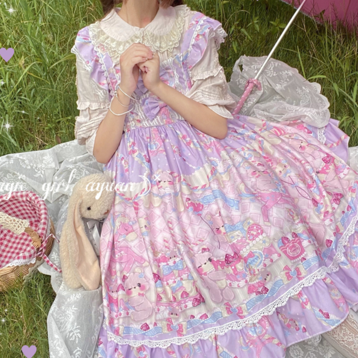 JSK Dress♥Ready to Ship♥ Sweet Birthday Party Elegant Lolita Dress