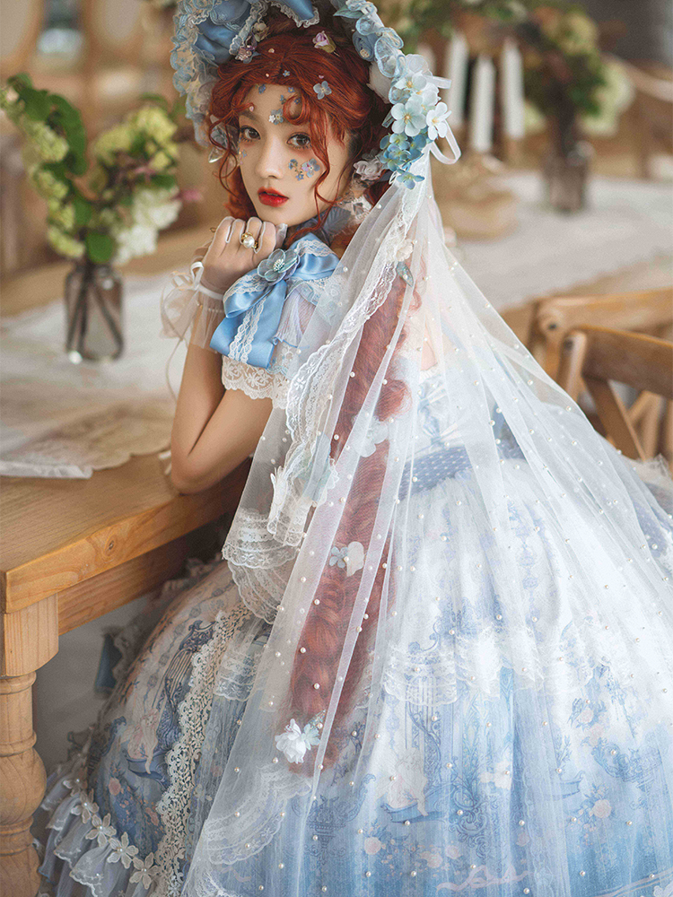 OP Set ♥Ready to Ship♥Key to the Fairyland ♥Lolita Dress