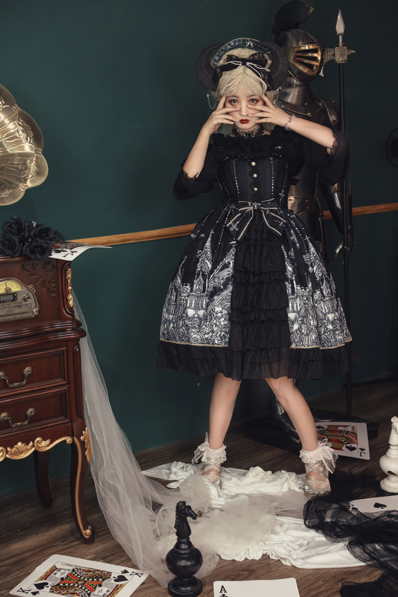 JSK Dress♥Ready to Ship♥Gothic Lolita Dress