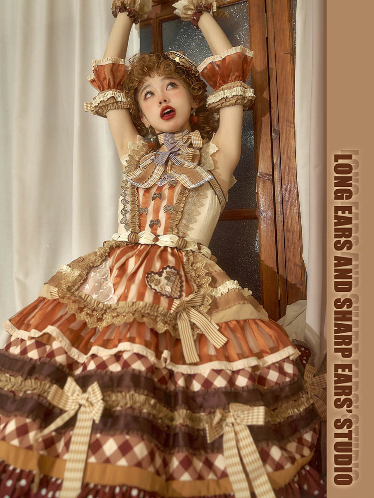 JSK Full Set ♥Pre-order♥Chocolate Cake ♥Sweet Lolita Dress