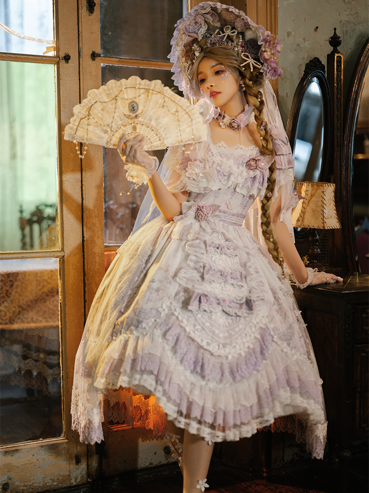 OP Set ♥Ready to Ship♥Key to the Fairyland ♥Lolita Dress