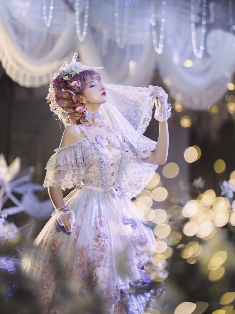JSK Set ♥Ready to Ship♥Song in the moonlight ♥Hime Lolita Dress