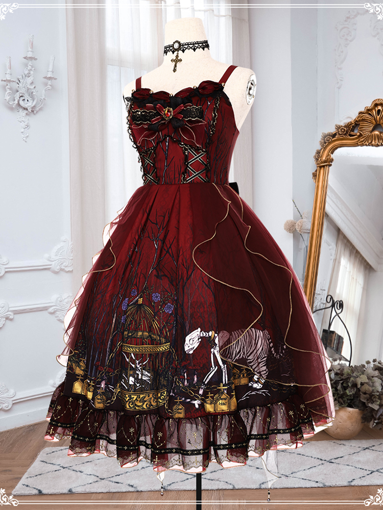 JSK♥Pre-order 3weeks♥Decaying Forest ♥Lolita Dress