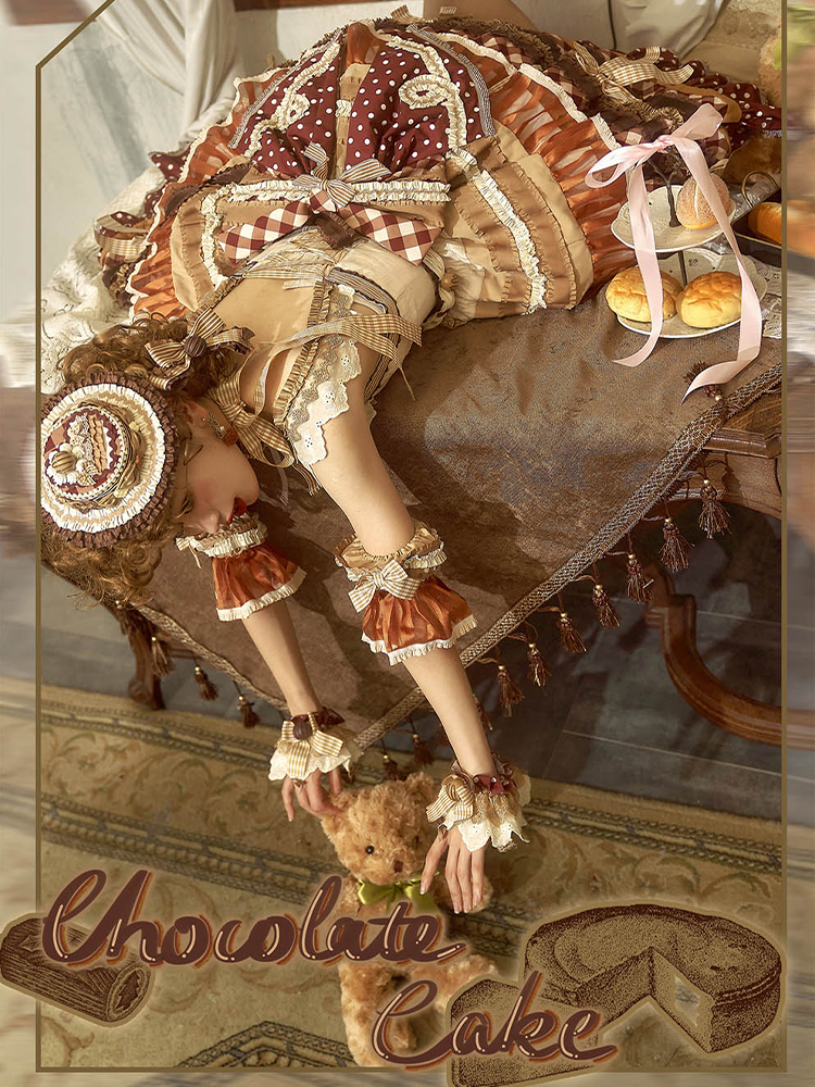JSK Full Set ♥Pre-order♥Chocolate Cake ♥Sweet Lolita Dress