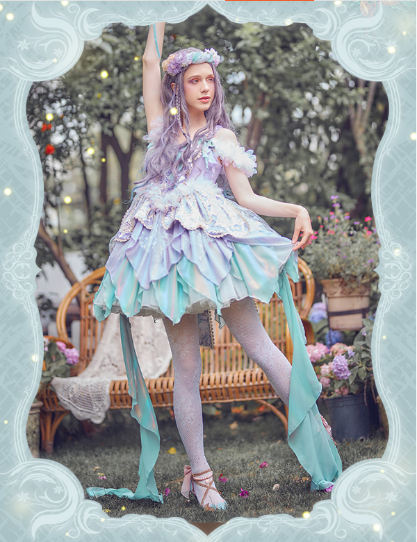 JSK Dress♥Ready to Ship♥ Elf Princess♥ Lovely Lolita Dress