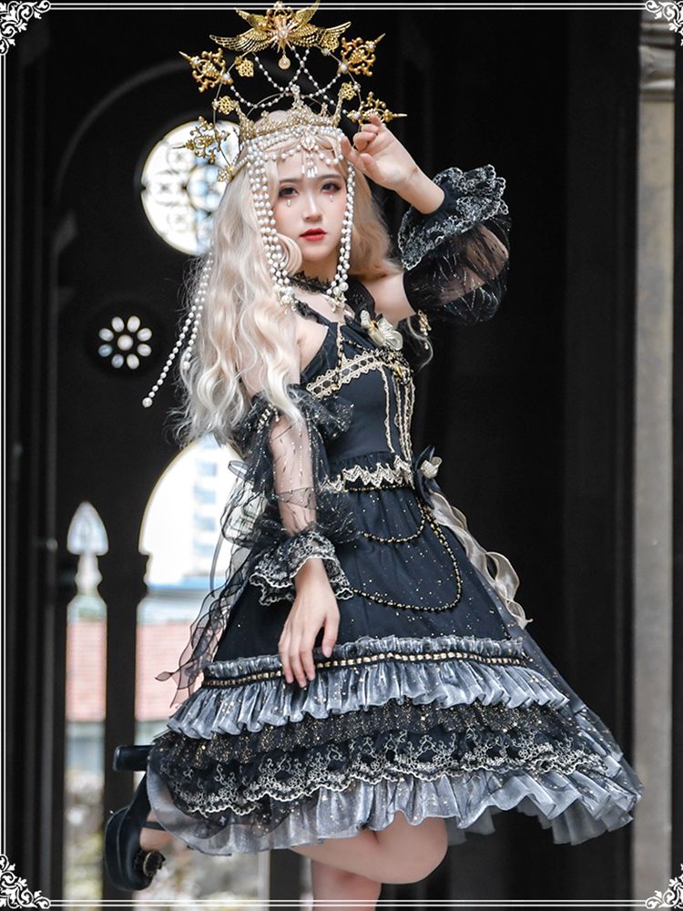 JSK♥Ready to Ship♥Starry Night♥Gothic Lolita Dress