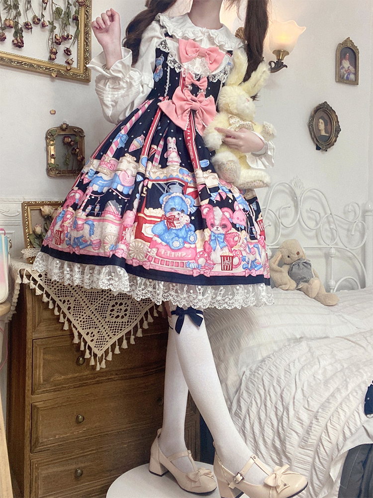 OP Dress Ready to Ship Popcorn Sweet Lolita Dress – nbsama