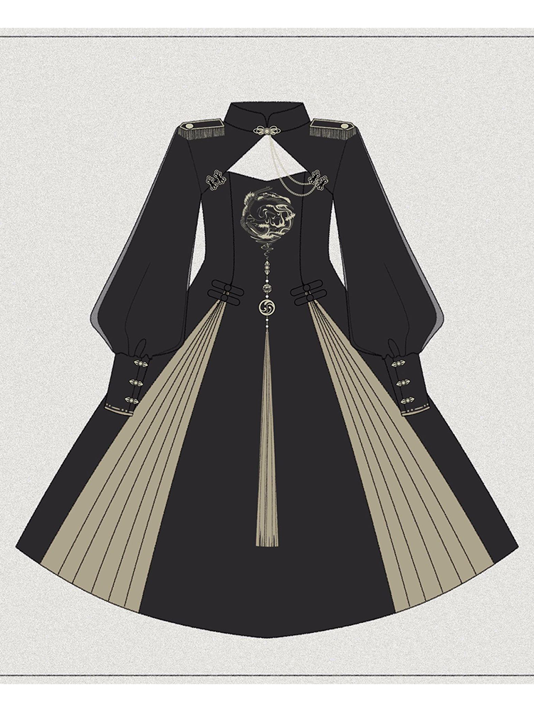 OP ♥Ready to Ship♥Crane Dream♥ Lolita Dress