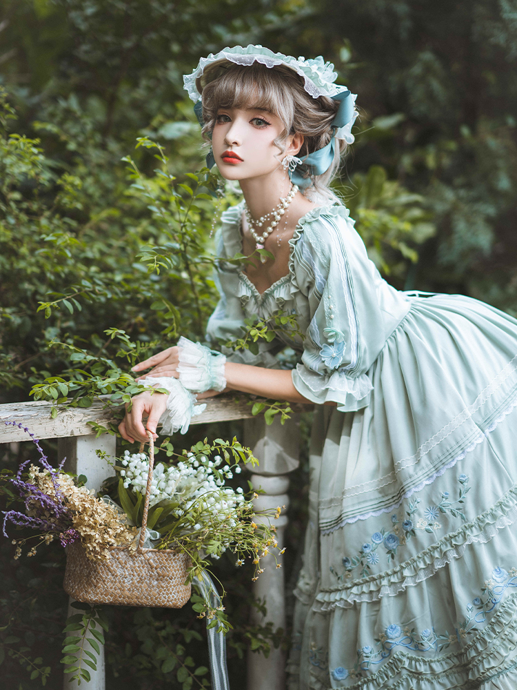 OP Set ♥Ready to Ship♥Former Days Souvenirs♥Hime Lolita Dress