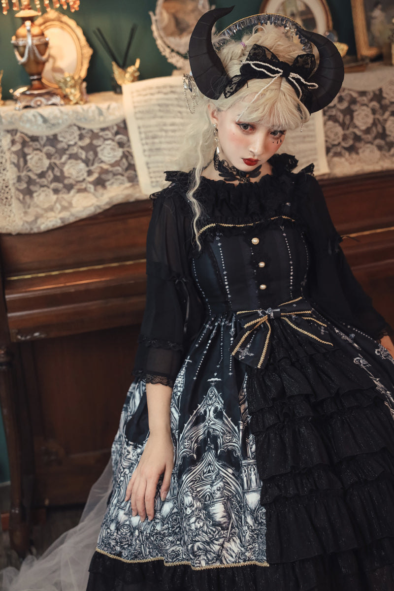 JSK Dress♥Ready to Ship♥Gothic Lolita Dress