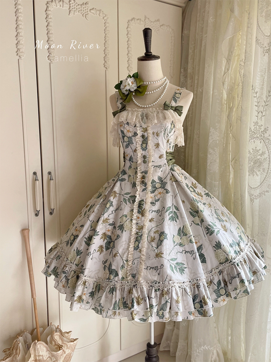 JSK Dress ♥Pre-order 3 months♥ Camellia ♥ Romantic Lolita Dress