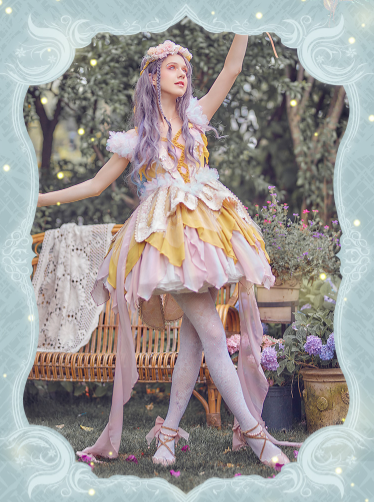 JSK Dress♥Ready to Ship♥ Elf Princess♥ Lovely Lolita Dress