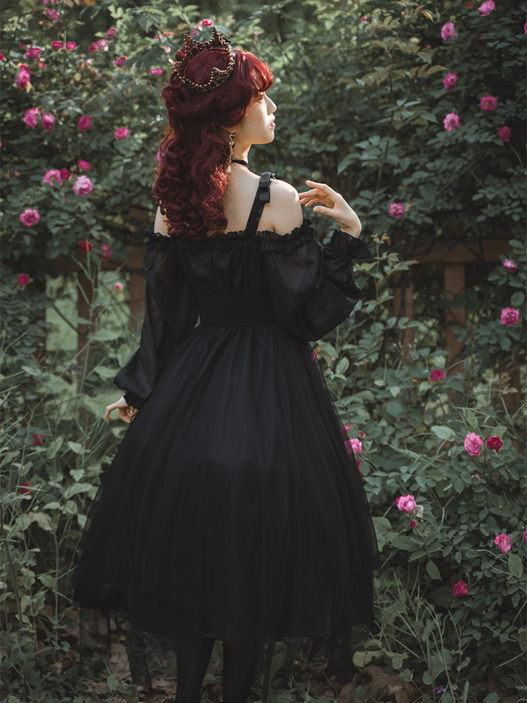 OP ♥Ready to Ship♥Shadow Maiden Killer♥Gothic Lolita Dress