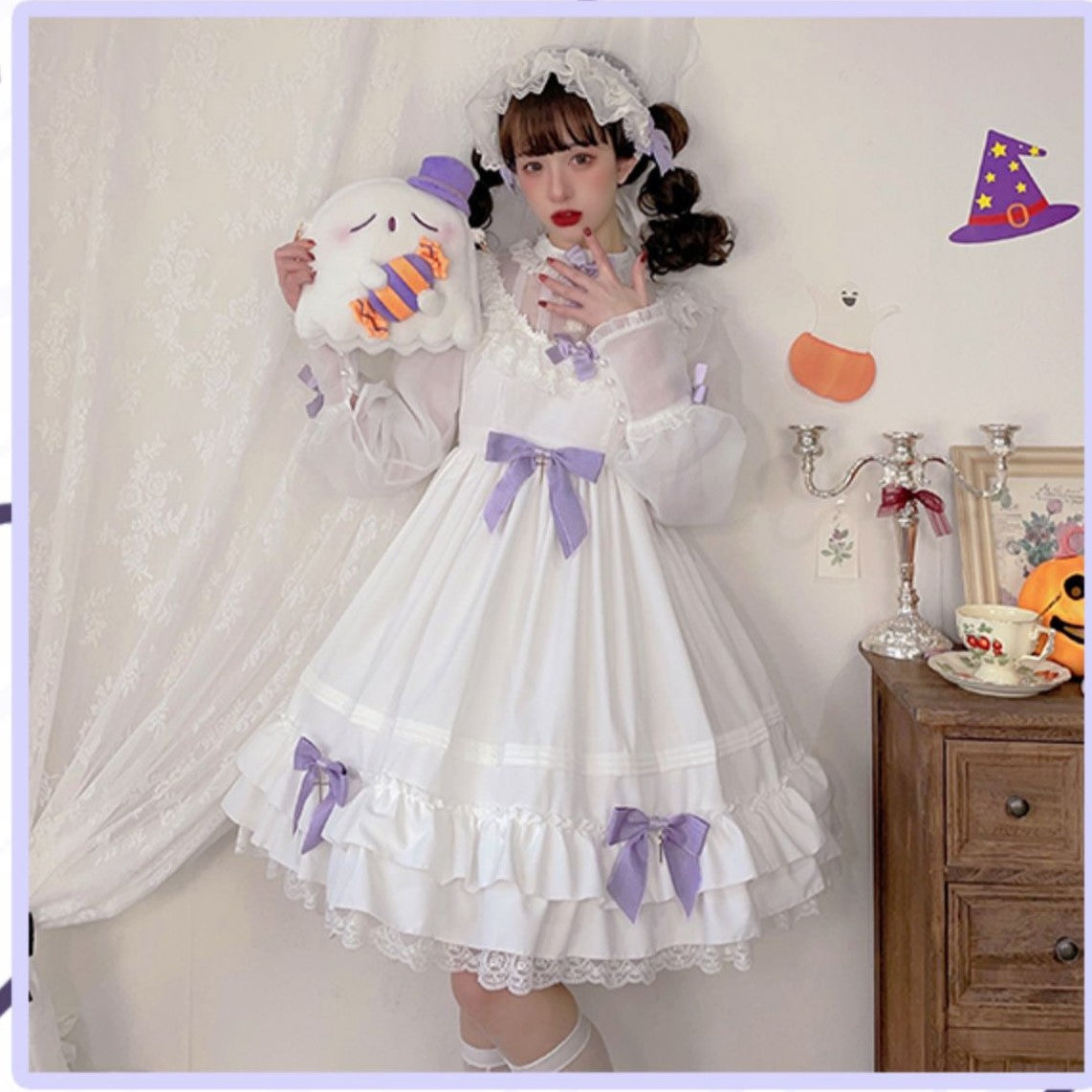 Girl Sweet Candy Cute Ghost Crossbody Lolita Bag
