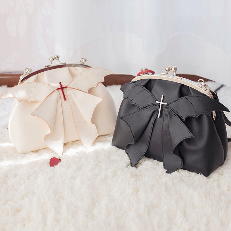 Lolita Dark Gothic Wind Little Devil Wing Bag