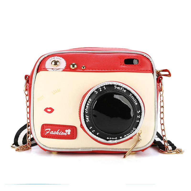 PU Camera Cross-Body Lolitabag