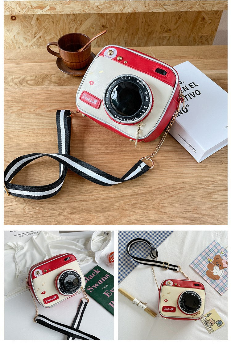 PU Camera Cross-Body Lolitabag