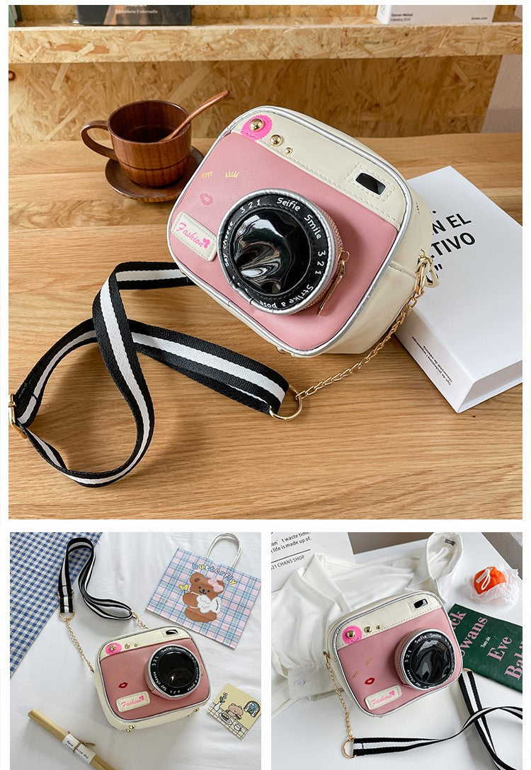 PU Camera Cross-Body Lolitabag