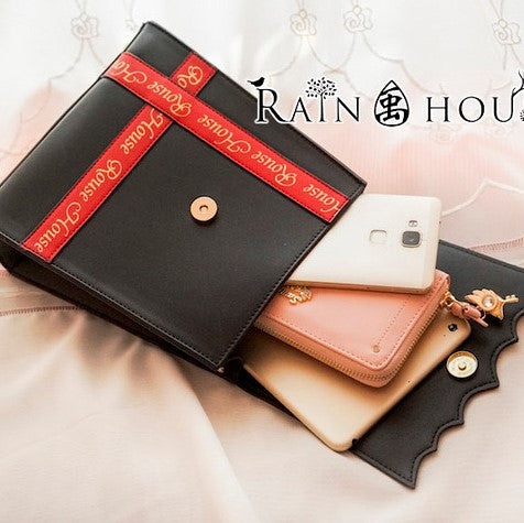 Halloween Cosplay Bat Bow Bandbag By Rain House