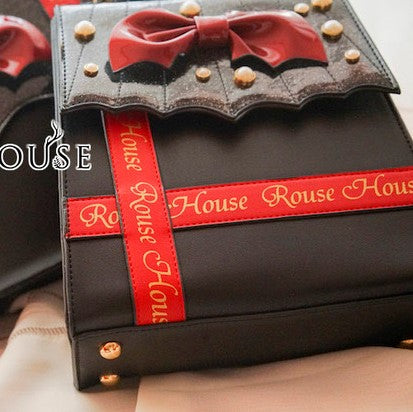 Halloween Cosplay Bat Bow Bandbag By Rain House