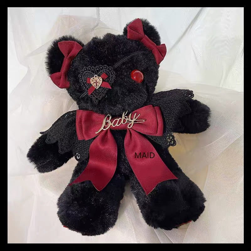 Evil One Eyed Black Sweetheart Bear