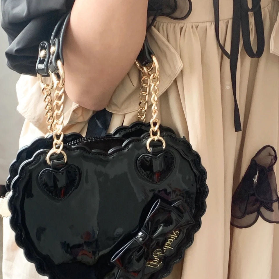 Biscuit Love Shaped Lolita Handbag