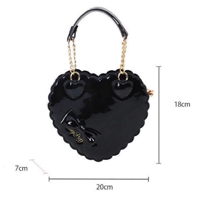 Biscuit Love Shaped Lolita Handbag