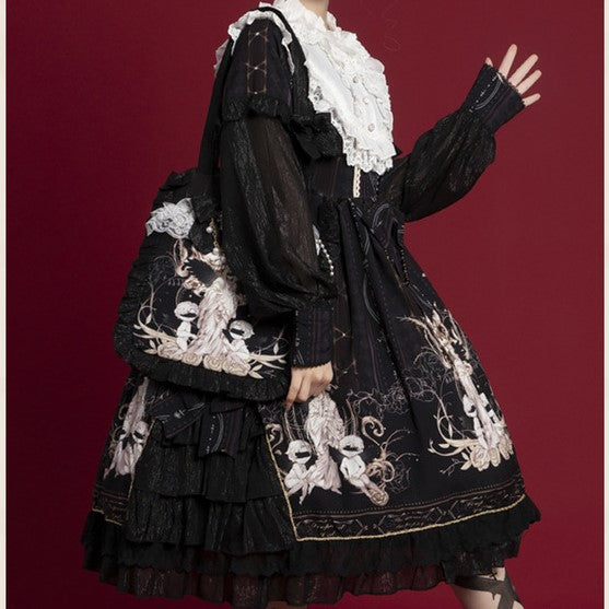 Reunion-World Printed Lolita Handbag