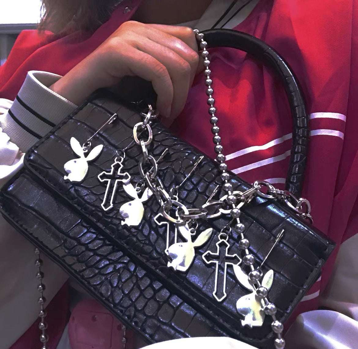 Y2K Diablo Locomotive Lolita Handbag